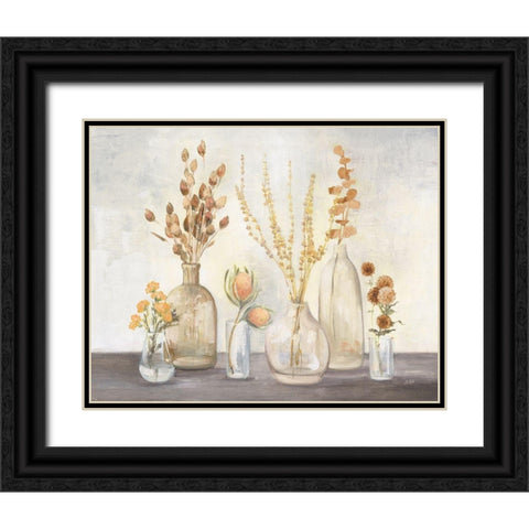 Autumn Greenhouse I Brown Black Ornate Wood Framed Art Print with Double Matting by Purinton, Julia