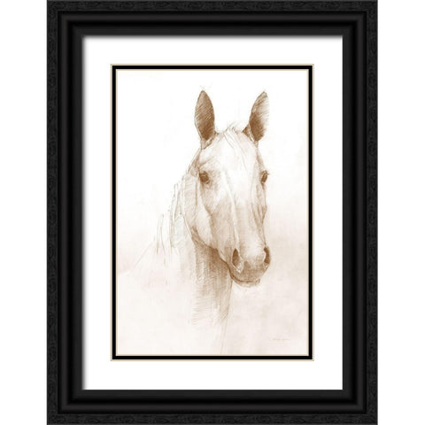Romeo  Sepia Black Ornate Wood Framed Art Print with Double Matting by Tillmon, Avery