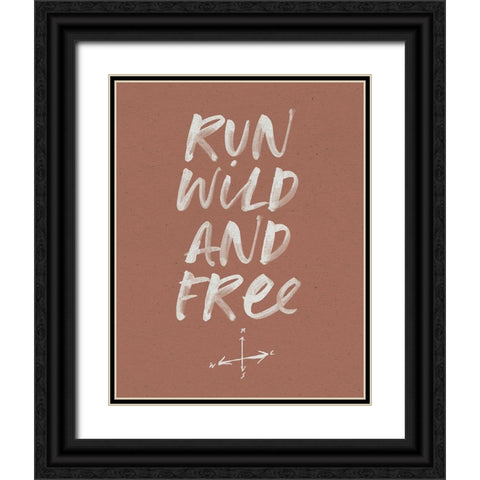 Boho Spirit I Black Ornate Wood Framed Art Print with Double Matting by Wild Apple Portfolio