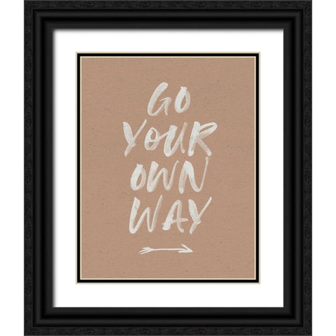 Boho Spirit II Black Ornate Wood Framed Art Print with Double Matting by Wild Apple Portfolio