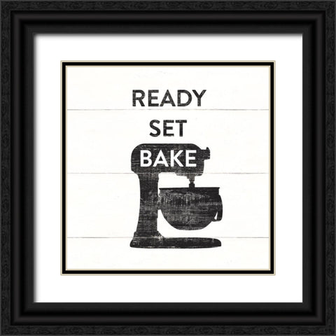 Bake II Farmhouse Black Ornate Wood Framed Art Print with Double Matting by Wild Apple Portfolio