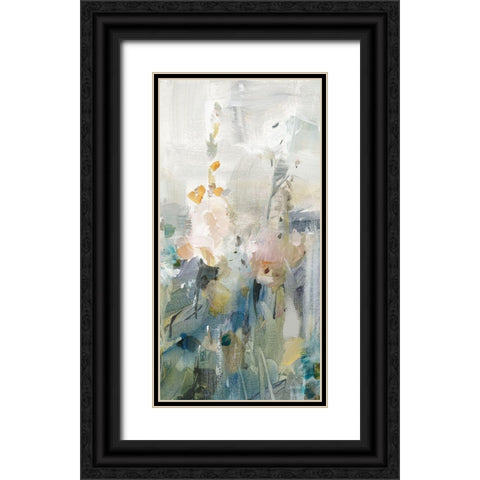 Rustic Garden Neutral VI Black Ornate Wood Framed Art Print with Double Matting by Nai, Danhui