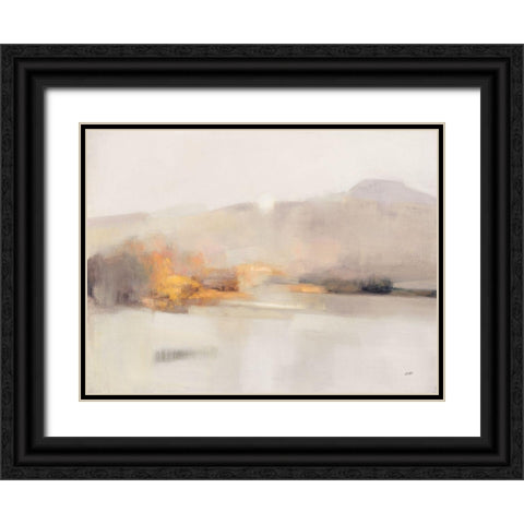 Memory of the West No Pink Black Ornate Wood Framed Art Print with Double Matting by Purinton, Julia