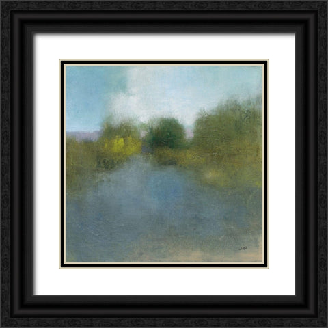 Dreamy Day Black Ornate Wood Framed Art Print with Double Matting by Purinton, Julia