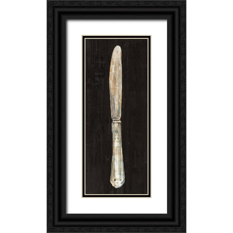 Setting the Table III Black Ornate Wood Framed Art Print with Double Matting by Wild Apple Portfolio