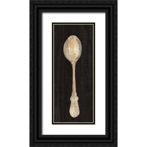 Setting the Table IV Black Ornate Wood Framed Art Print with Double Matting by Wild Apple Portfolio
