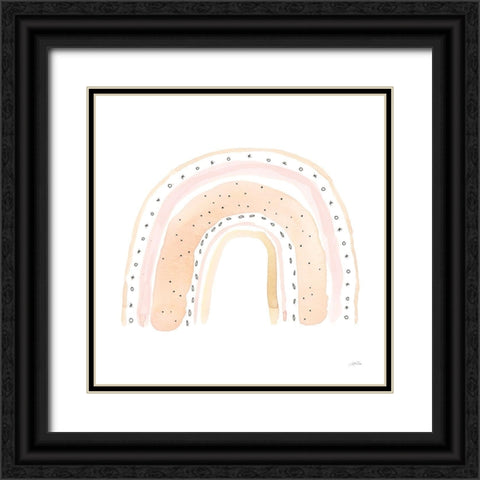 Rainbow Sweet Black Ornate Wood Framed Art Print with Double Matting by Pete, Katrina