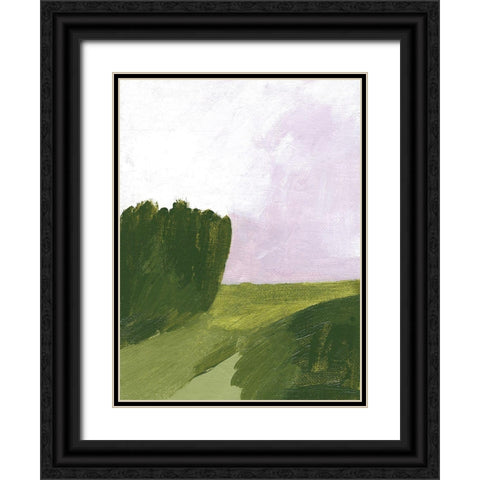 Lotts Lane Black Ornate Wood Framed Art Print with Double Matting by Mack, Lynn