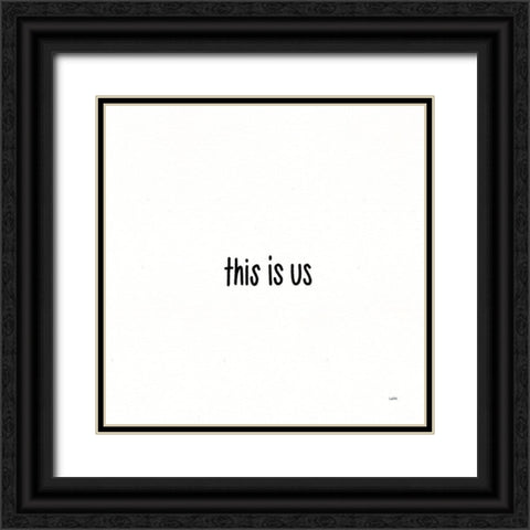 Beautiful Chaos IV Black Ornate Wood Framed Art Print with Double Matting by York, Leah