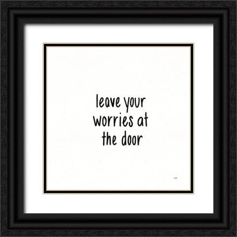 Beautiful Chaos V Black Ornate Wood Framed Art Print with Double Matting by York, Leah