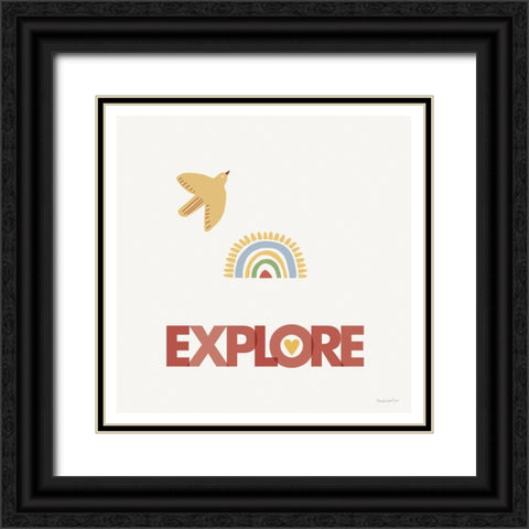 Explore Black Ornate Wood Framed Art Print with Double Matting by Charro, Mercedes Lopez