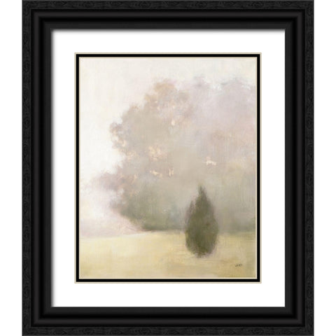 Near Oaks III Black Ornate Wood Framed Art Print with Double Matting by Purinton, Julia