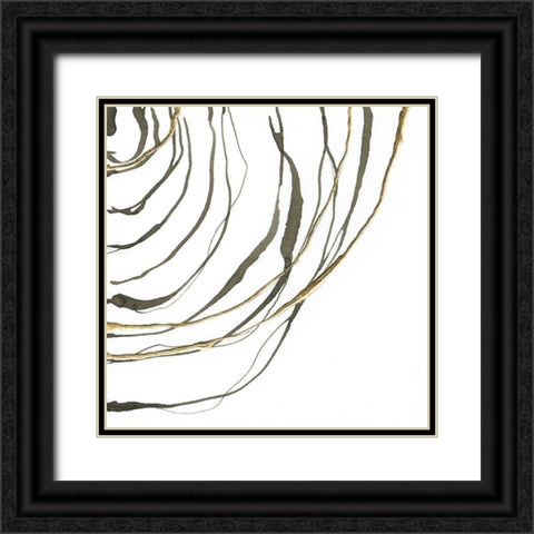 Not Quite Concentric IV Black Ornate Wood Framed Art Print with Double Matting by Paschke, Chris