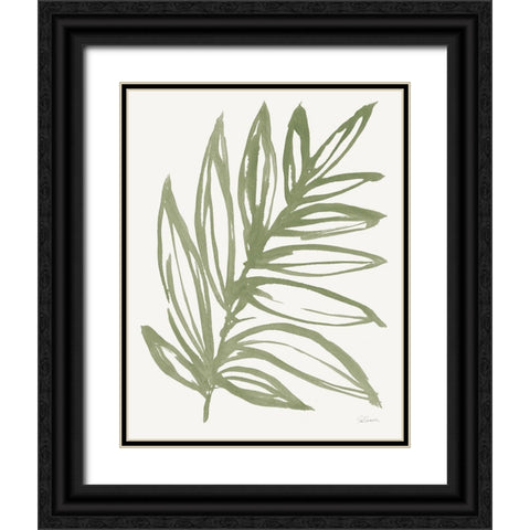 Nature in Sage I Black Ornate Wood Framed Art Print with Double Matting by Schlabach, Sue