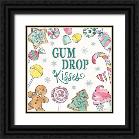 Holiday Trimmings VI Black Ornate Wood Framed Art Print with Double Matting by Tavoletti, Anne