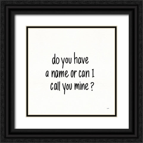Pickup Lines VI Black Ornate Wood Framed Art Print with Double Matting by York, Leah