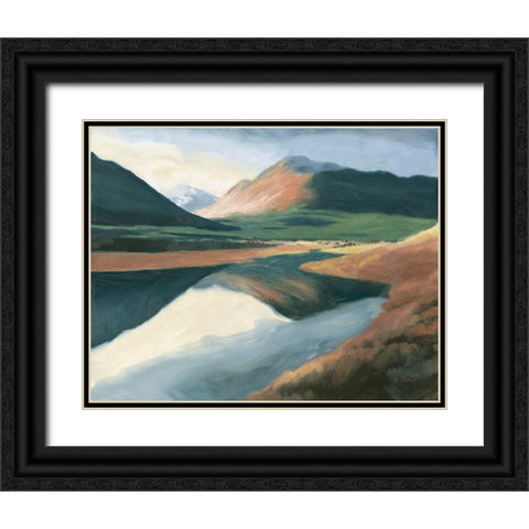 High North Black Ornate Wood Framed Art Print with Double Matting by Wiens, James