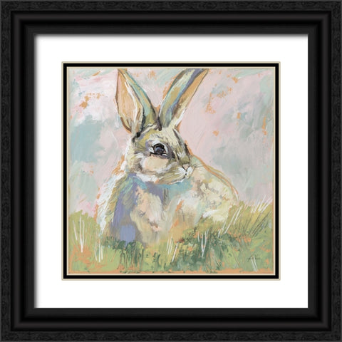 Bugsy Neutral Black Ornate Wood Framed Art Print with Double Matting by Vertentes, Jeanette