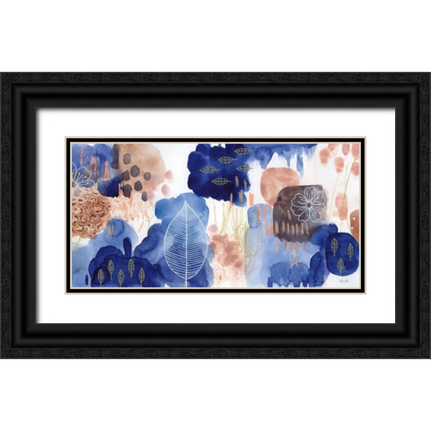 Essence of Life I Black Ornate Wood Framed Art Print with Double Matting by Horn, Laura