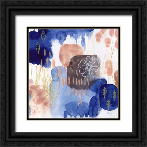 Essence of Life II Black Ornate Wood Framed Art Print with Double Matting by Horn, Laura