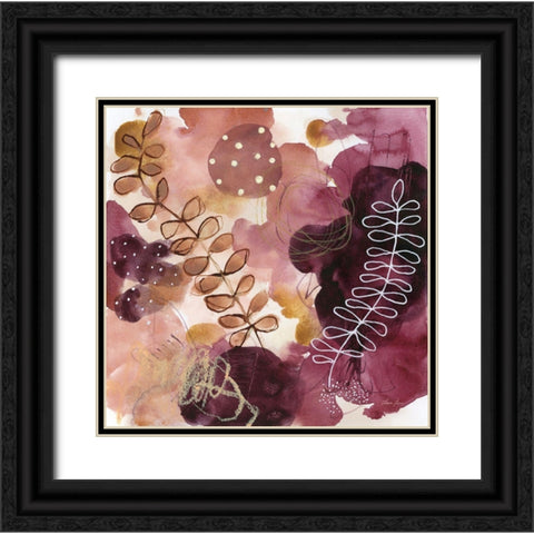 Joyous Nature Black Ornate Wood Framed Art Print with Double Matting by Horn, Laura