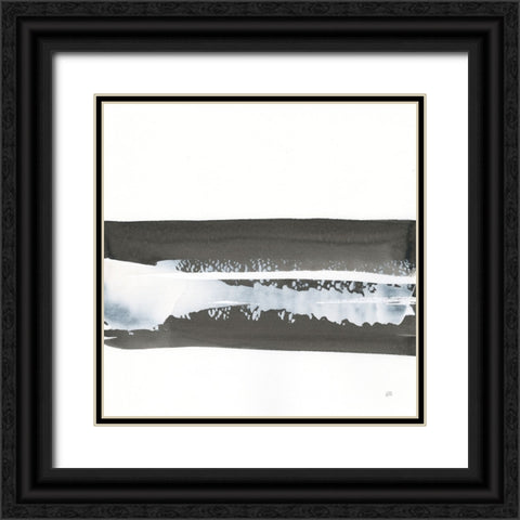 Plain and Simple I Black Ornate Wood Framed Art Print with Double Matting by Paschke, Chris