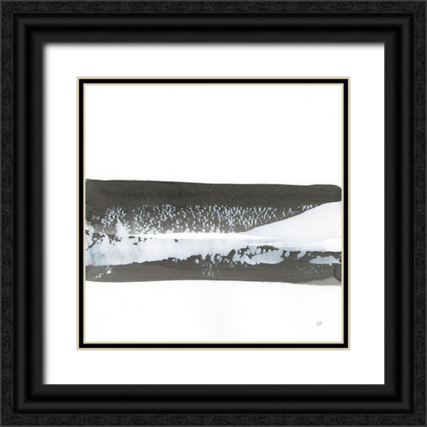 Plain and Simple II Black Ornate Wood Framed Art Print with Double Matting by Paschke, Chris
