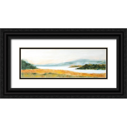 Secret River Black Ornate Wood Framed Art Print with Double Matting by Schlabach, Sue
