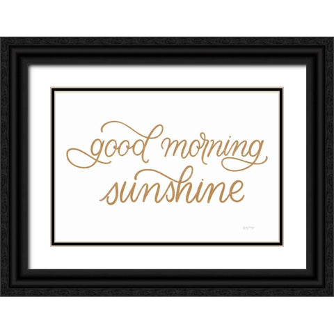 Boho Nursery XI Straight Black Ornate Wood Framed Art Print with Double Matting by Thorns, Becky