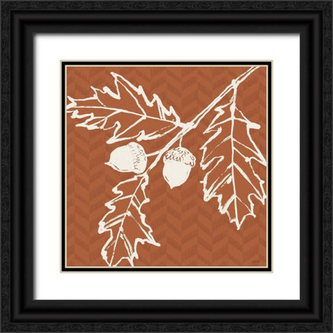 Autumn Tones V Black Ornate Wood Framed Art Print with Double Matting by Tavoletti, Anne