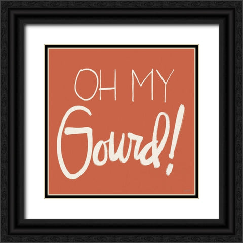 Autumn Tones IX Black Ornate Wood Framed Art Print with Double Matting by Tavoletti, Anne