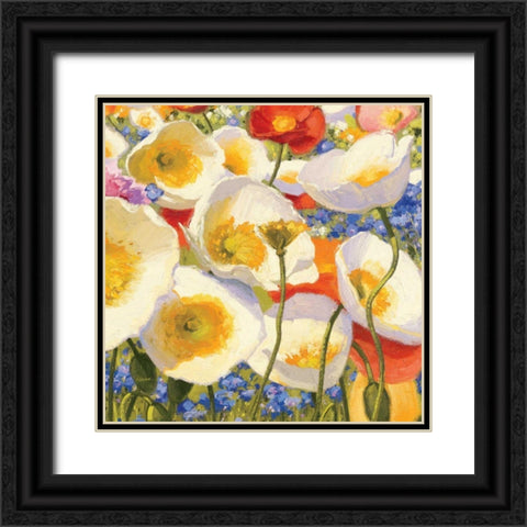Sunny Abundance III Black Ornate Wood Framed Art Print with Double Matting by Novak, Shirley
