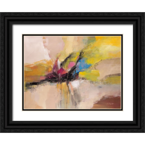 April Skylight Black Ornate Wood Framed Art Print with Double Matting by Vassileva, Silvia