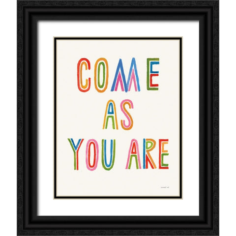 Come As You Are Black Ornate Wood Framed Art Print with Double Matting by Nai, Danhui