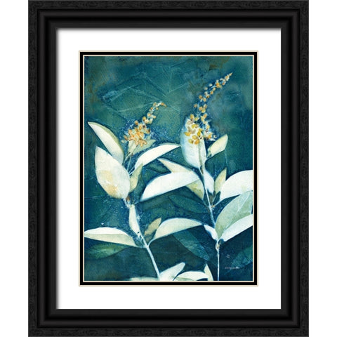 Shower of Gold IV Black Ornate Wood Framed Art Print with Double Matting by Ferguson, Kathy