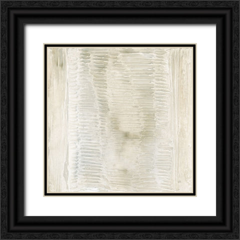 Toned Texture II Black Ornate Wood Framed Art Print with Double Matting by Paschke, Chris