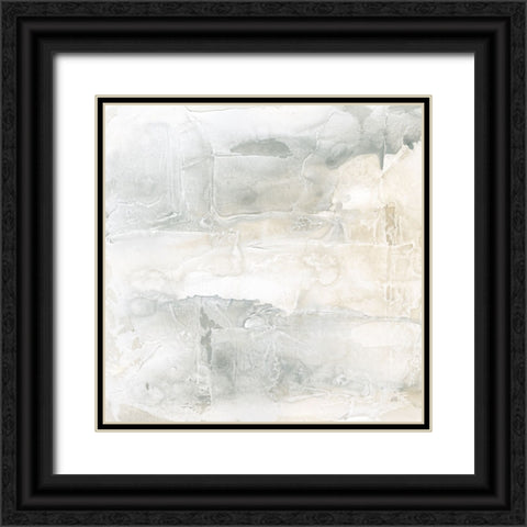 Toned Texture III Black Ornate Wood Framed Art Print with Double Matting by Paschke, Chris