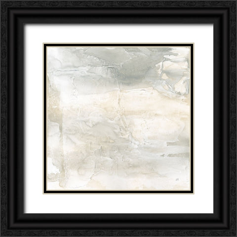 Toned Texture IV Black Ornate Wood Framed Art Print with Double Matting by Paschke, Chris