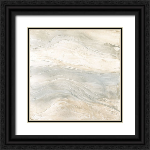 Toned Texture VI Black Ornate Wood Framed Art Print with Double Matting by Paschke, Chris