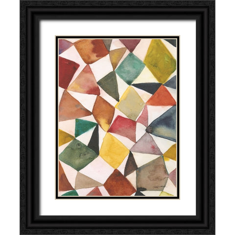 Tilt Shift II Black Ornate Wood Framed Art Print with Double Matting by Warrick, Cheryl