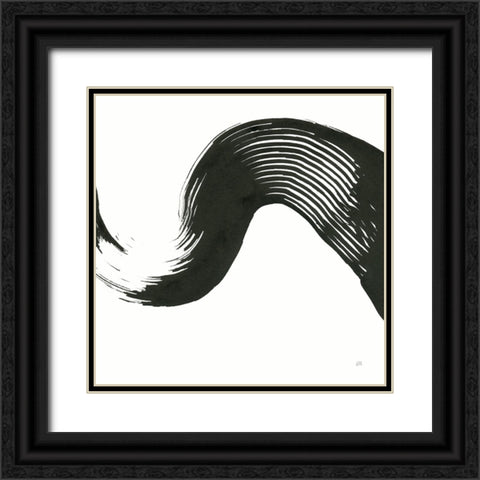 Unparalleled III Black Ornate Wood Framed Art Print with Double Matting by Paschke, Chris