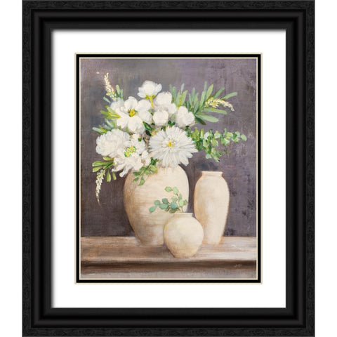 Subtle and Scented Black Ornate Wood Framed Art Print with Double Matting by Purinton, Julia