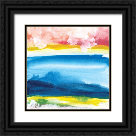 Jewel Waterway VIII Black Ornate Wood Framed Art Print with Double Matting by Paschke, Chris