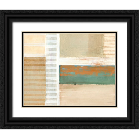 A Sort of View Black Ornate Wood Framed Art Print with Double Matting by Nai, Danhui