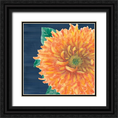 Floral Drama XI Black Ornate Wood Framed Art Print with Double Matting by Grove, Beth