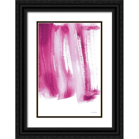 Bold Neon I Black Ornate Wood Framed Art Print with Double Matting by Charro, Mercedes Lopez