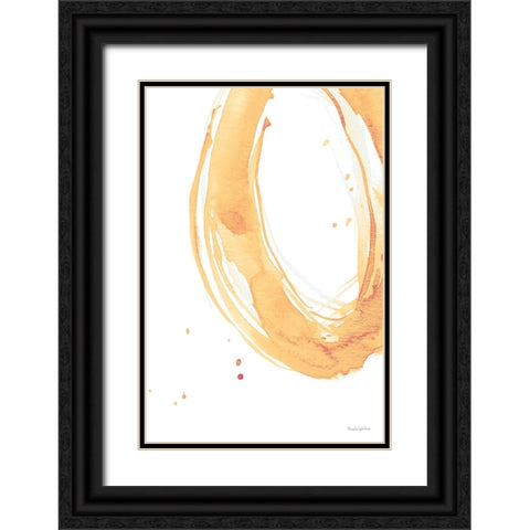 Bold Neon II Black Ornate Wood Framed Art Print with Double Matting by Charro, Mercedes Lopez