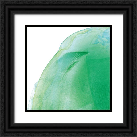 Bright Swishes I Black Ornate Wood Framed Art Print with Double Matting by Rhue, Piper