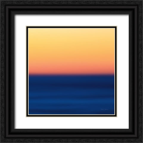 Fire Water Light Black Ornate Wood Framed Art Print with Double Matting by Gendreau, Katherine