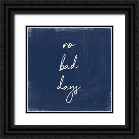 My Home Inspiration II Indigo Black Ornate Wood Framed Art Print with Double Matting by Portfolio, Wild Apple